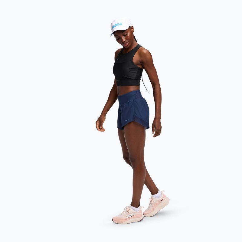Laufshorts Damen HOKA Glide 4" midnight blue 2