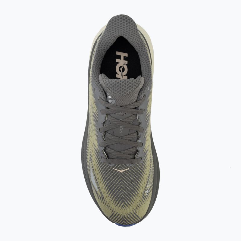 Herren-Laufschuhe HOKA Clifton 9 GTX gravel/eggshell 5