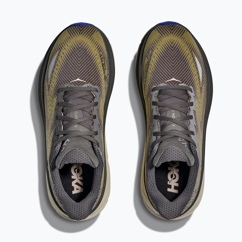 Herren-Laufschuhe HOKA Clifton 9 GTX gravel/eggshell 7