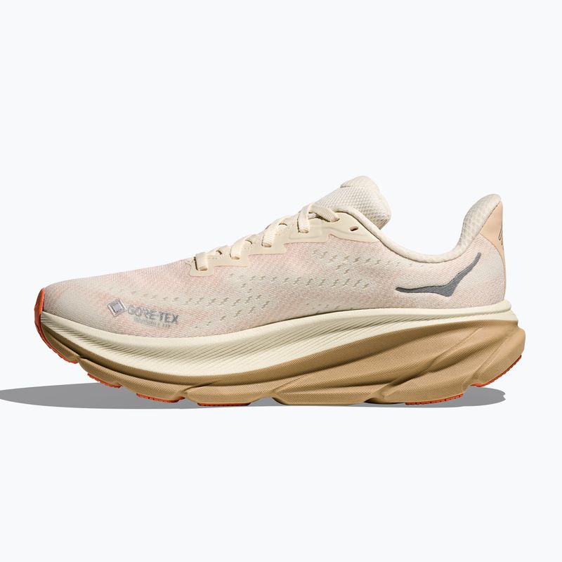 Damen Laufschuhe HOKA Clifton 9 GTX eggshell/khaki 3