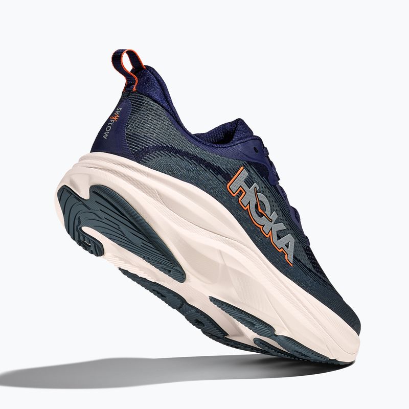 Herren Laufschuhe HOKA Skyflow midnight blue/varsity navy 5
