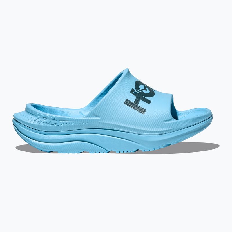 Pantoletten HOKA Ora Athletic Slide soaring blue/faded navy 3