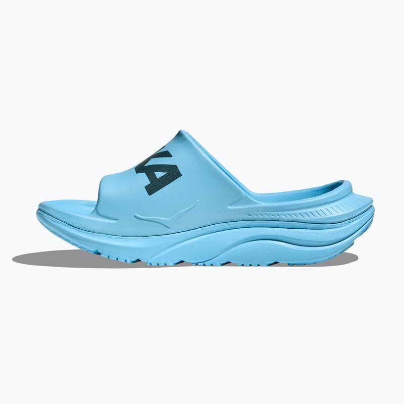 Pantoletten HOKA Ora Athletic Slide soaring blue/faded navy 4