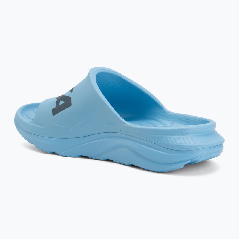 Pantoletten HOKA Ora Athletic Slide soaring blue/faded navy 3