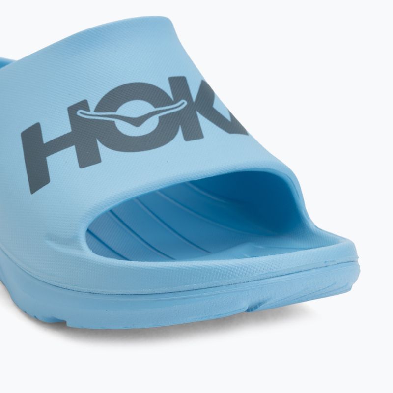 Pantoletten HOKA Ora Athletic Slide soaring blue/faded navy 7