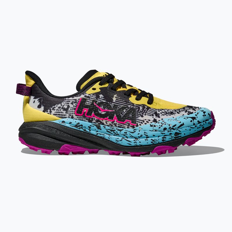 Kinder Laufschuhe HOKA Speedgoat 6 electric lemon/black 2