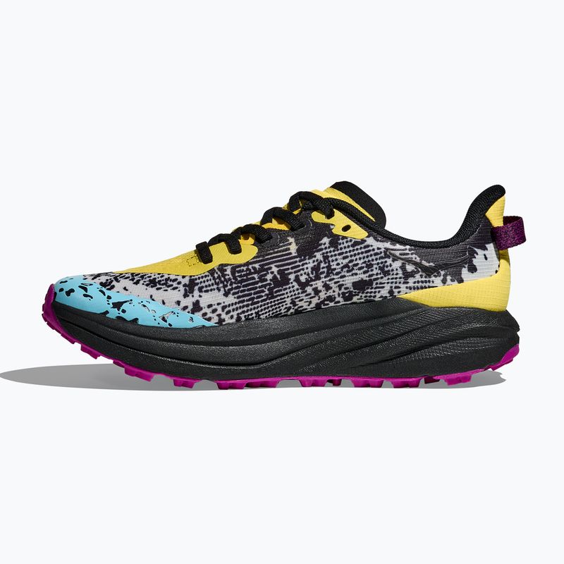 Kinder Laufschuhe HOKA Speedgoat 6 electric lemon/black 3