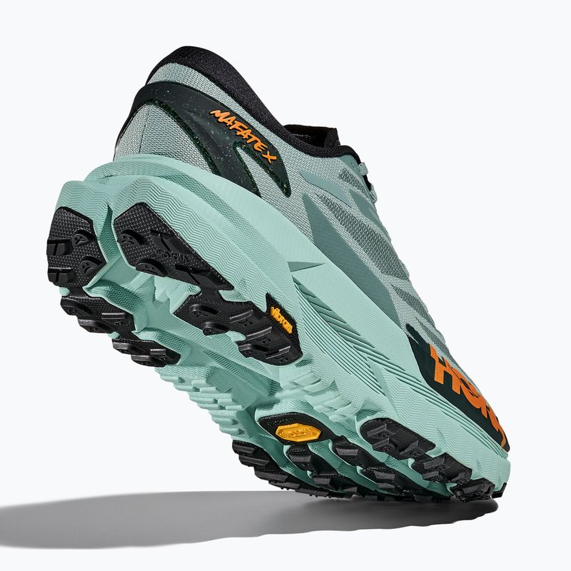 Herren Laufschuhe Hoka Mafate X sage/rosemary 5