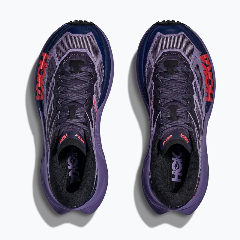 Damen-Laufschuhe HOKA Mafate X berry jam/squid ink 7