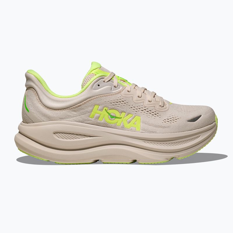Herren Laufschuhe HOKA Bondi 9 grout/neon yuzu 3