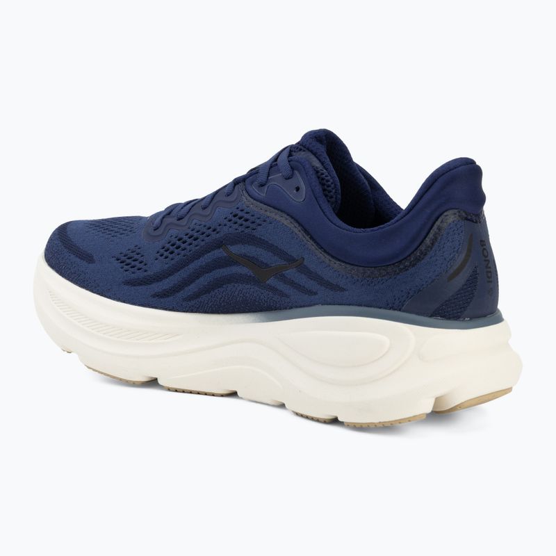 Herren-Laufschuhe HOKA Bondi 9 midnight blue/varsity navy 3