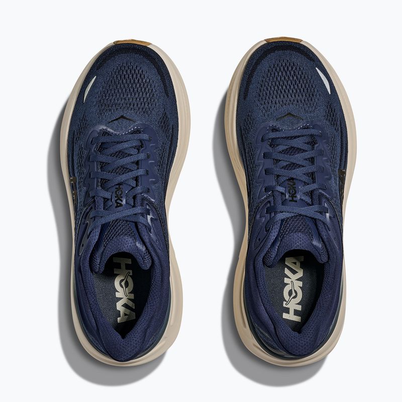 Herren-Laufschuhe HOKA Bondi 9 midnight blue/varsity navy 7