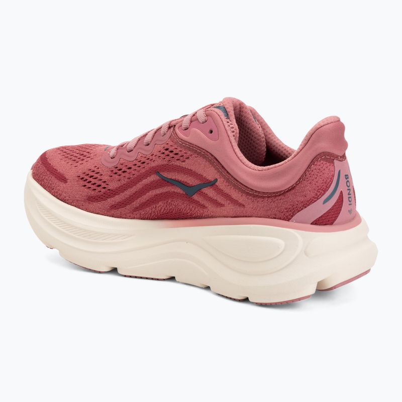 Damen Laufschuhe HOKA Bondi 9 lingonberry/cranberry 3