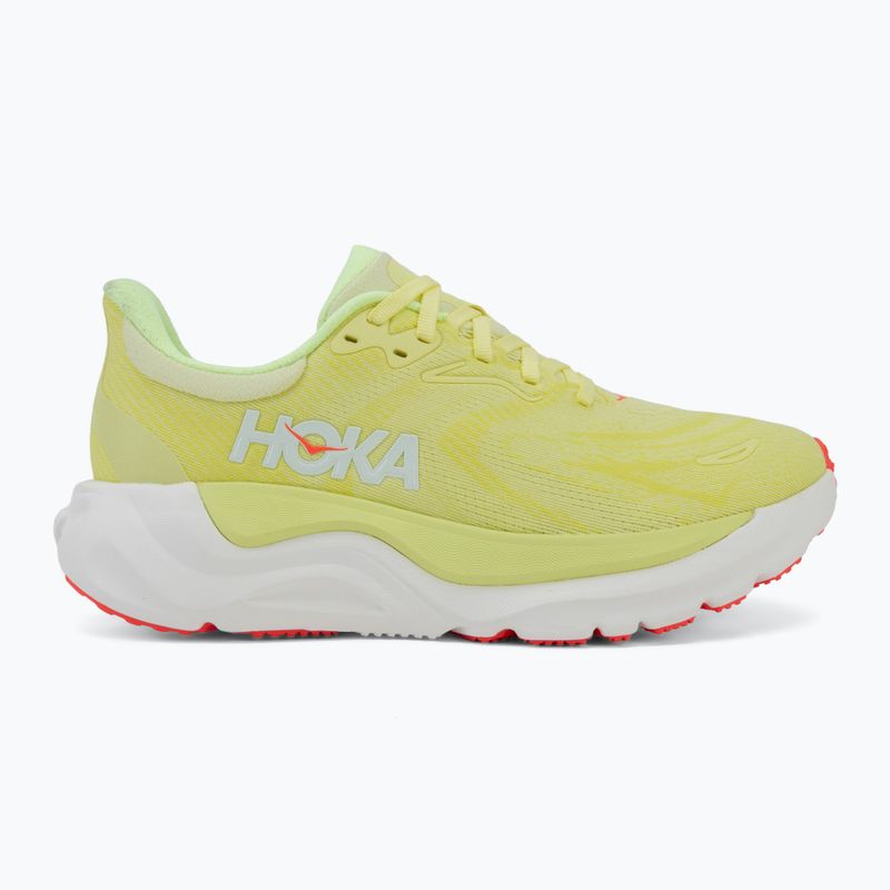 Damen-Laufschuhe HOKA Arahi 8 sunlight/neon yuzu 2