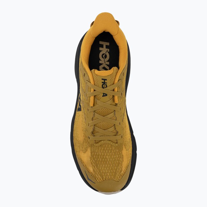 Herren Laufschuhe HOKA Challenger 8 mustard seed/black 5