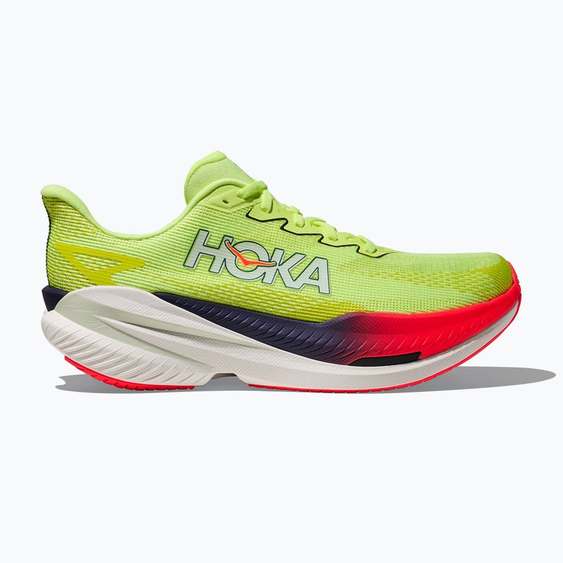 Herren-Laufschuhe Hoka Mach X 3 neon yuzu/squid ink 3