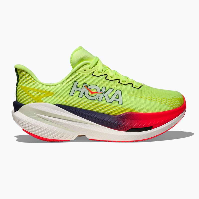 Damen Laufschuhe Hoka Mach X 3 Nneon yuzu/squid ink 3
