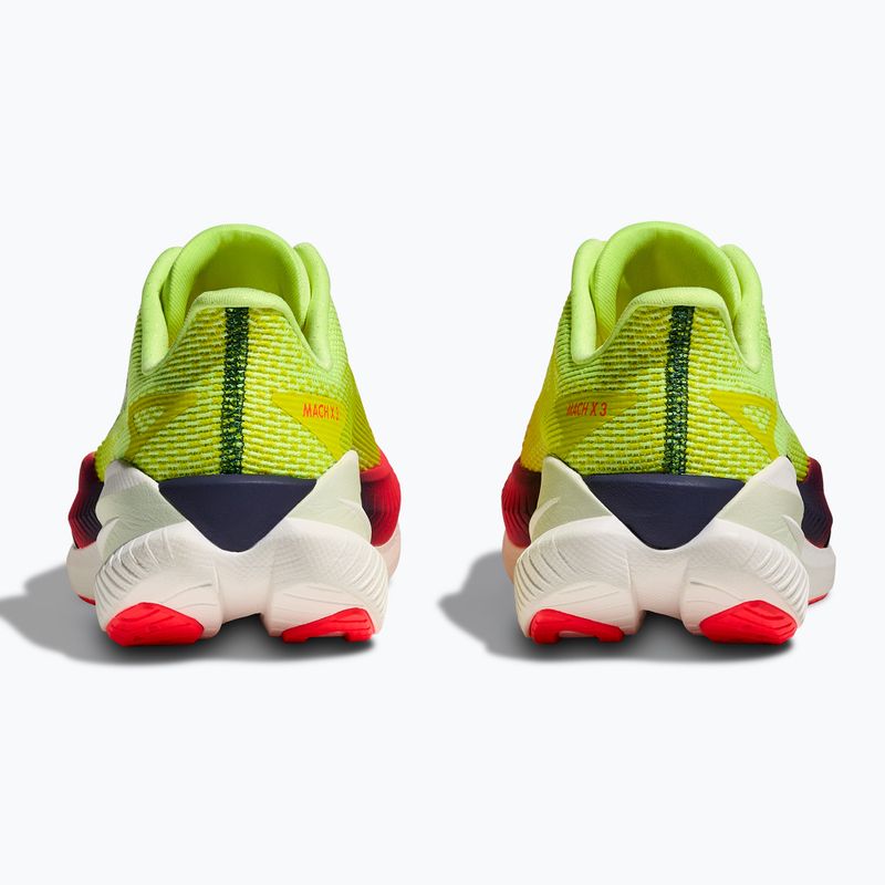Damen Laufschuhe Hoka Mach X 3 Nneon yuzu/squid ink 6