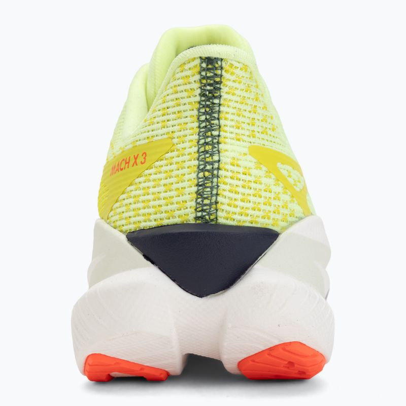 Damen Laufschuhe Hoka Mach X 3 Nneon yuzu/squid ink 6