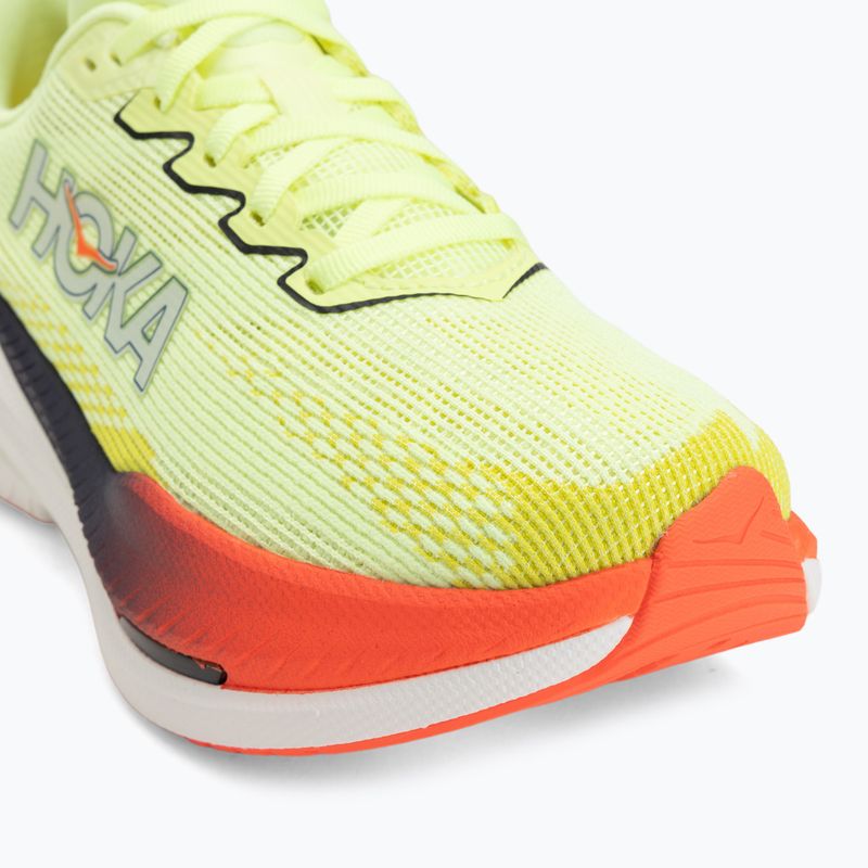 Damen Laufschuhe Hoka Mach X 3 Nneon yuzu/squid ink 7