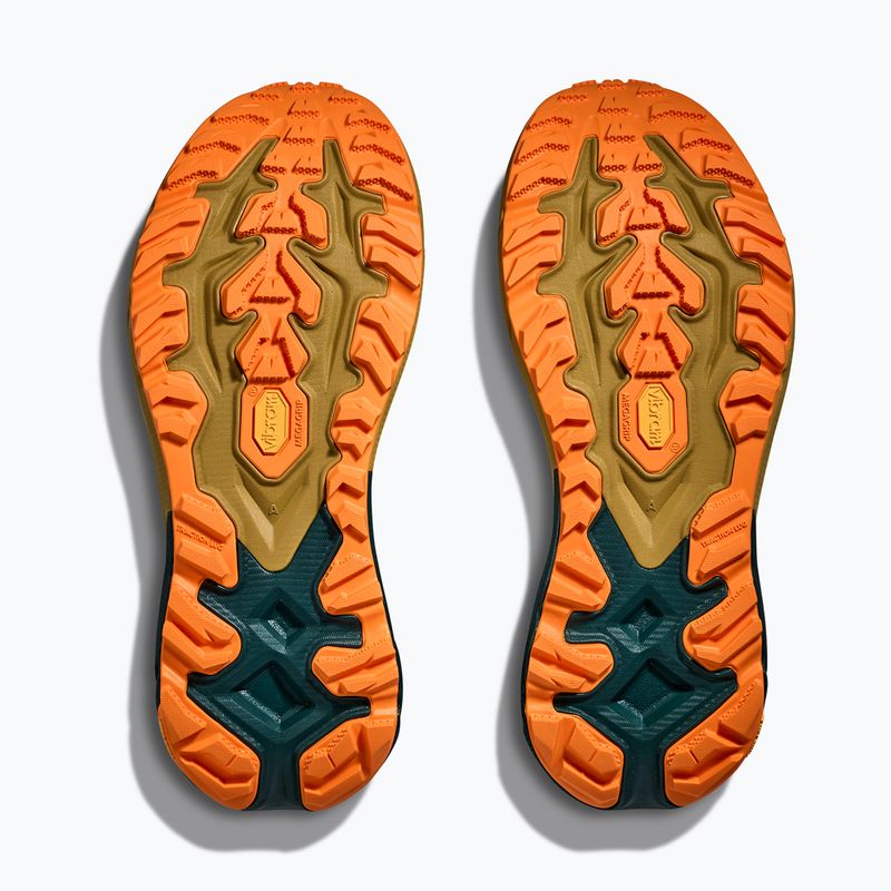 Herren-Laufschuhe HOKA Mafate 5 tidal wave/mustard seed 8