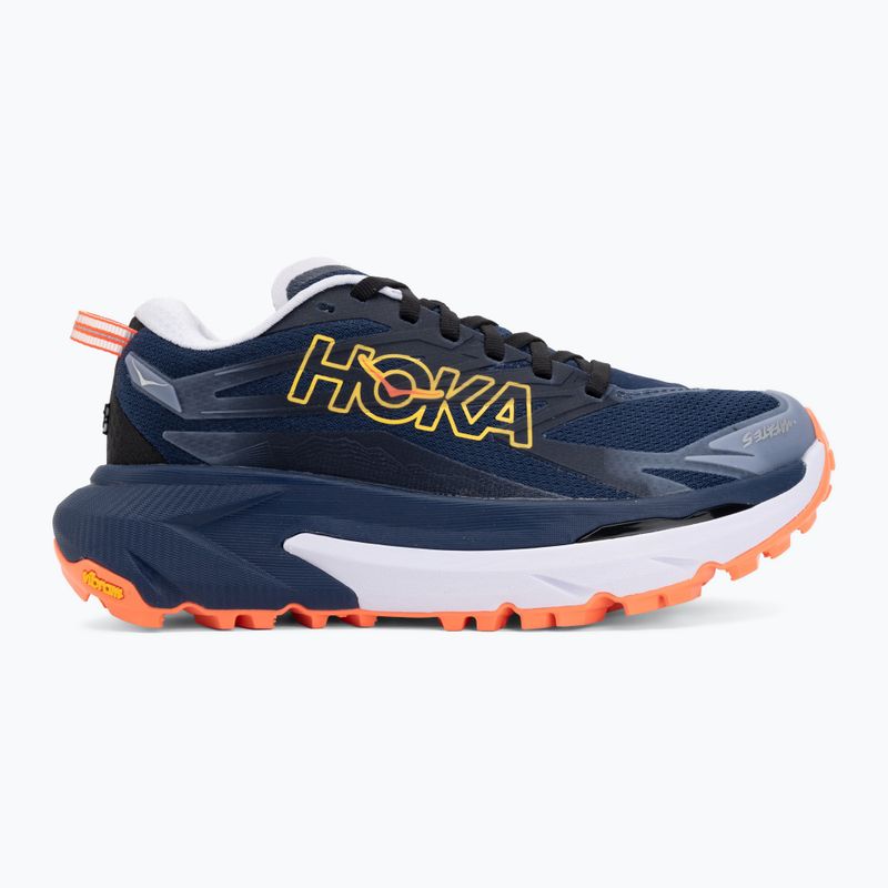 Damen Laufschuhe HOKA Mafate 5 midnight blue/starlight glow 2