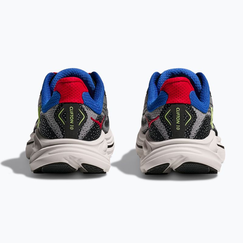 Kinder-Laufschuhe HOKA Clifton 10 foggy grey/black 6