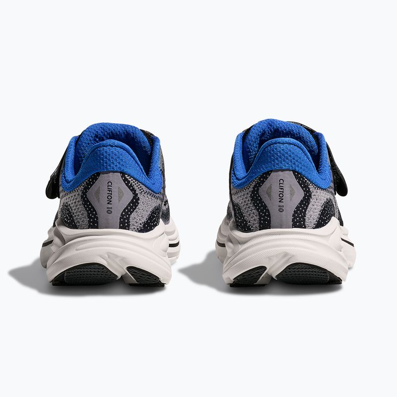 Kinder Laufschuhe HOKA Clifton 10 foggy grey/black 6