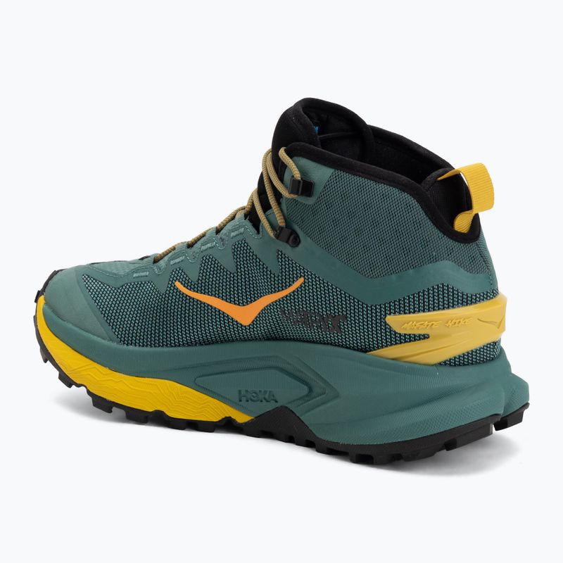 Herren-Trekkingschuhe HOKA Mafate Hike thyme/yellow gold 3