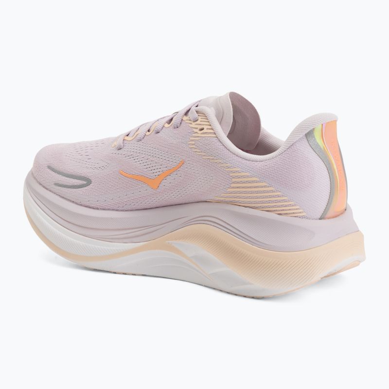 Damen Laufschuhe Hoka Skyward X 2 lilac cream/tangerine glow 3