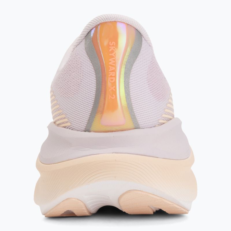Damen Laufschuhe Hoka Skyward X 2 lilac cream/tangerine glow 6