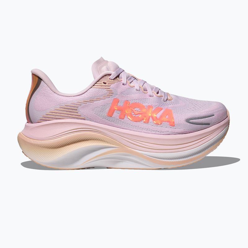 Damen Laufschuhe Hoka Skyward X 2 lilac cream/tangerine glow 3