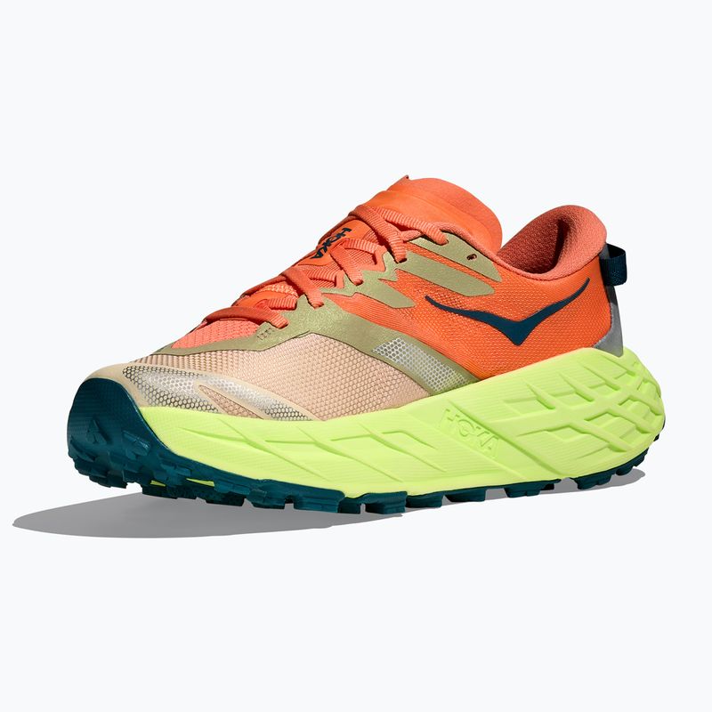 Damen Laufschuhe HOKA Speedgoat 7 persimmon/neon yuzu 2