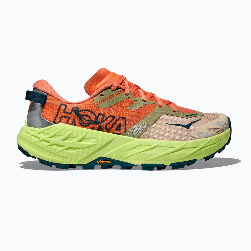 Damen Laufschuhe HOKA Speedgoat 7 persimmon/neon yuzu 3