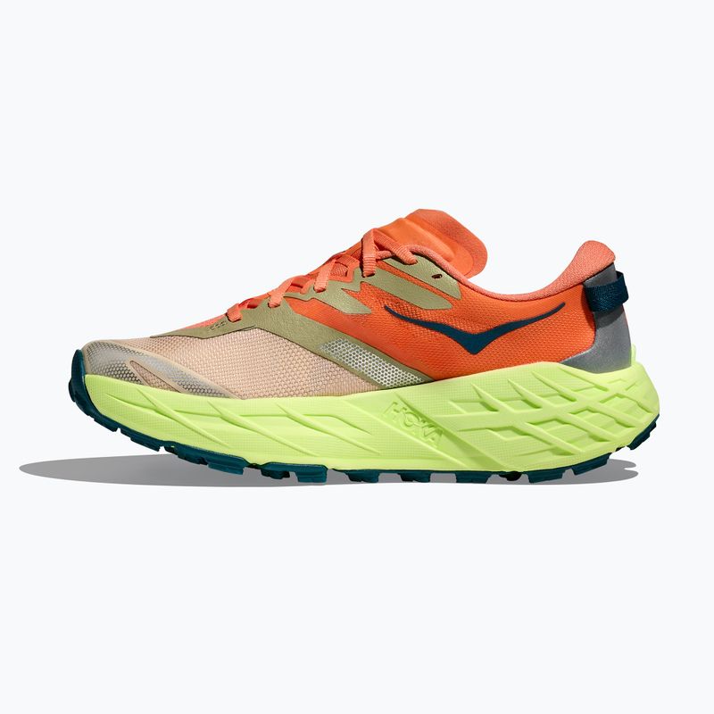 Damen Laufschuhe HOKA Speedgoat 7 persimmon/neon yuzu 4
