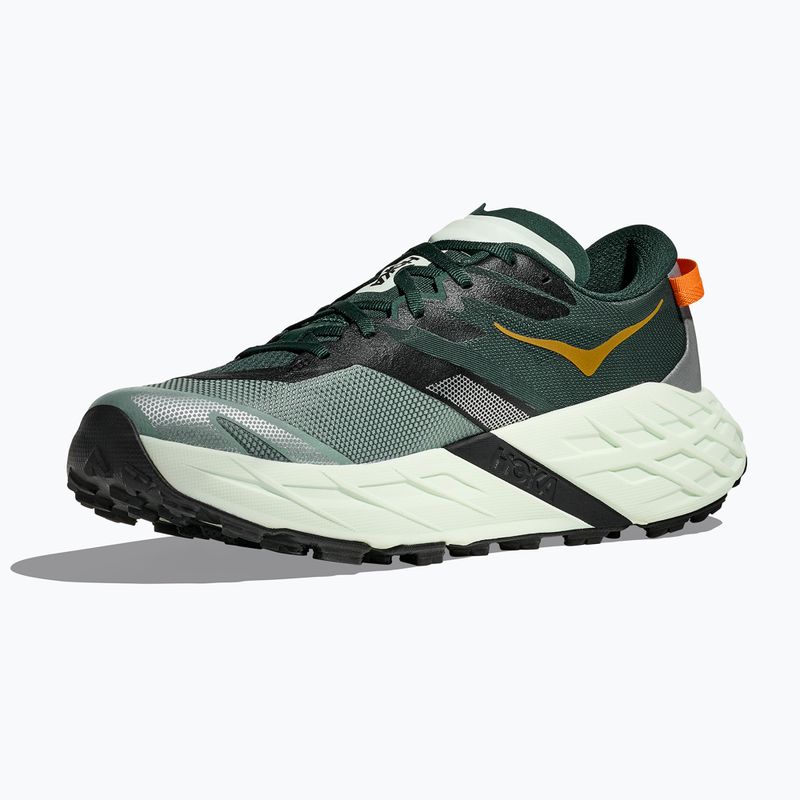 Herren-Laufschuhe HOKA Speedgoat 7 Wide bay leaf/sea glass 9