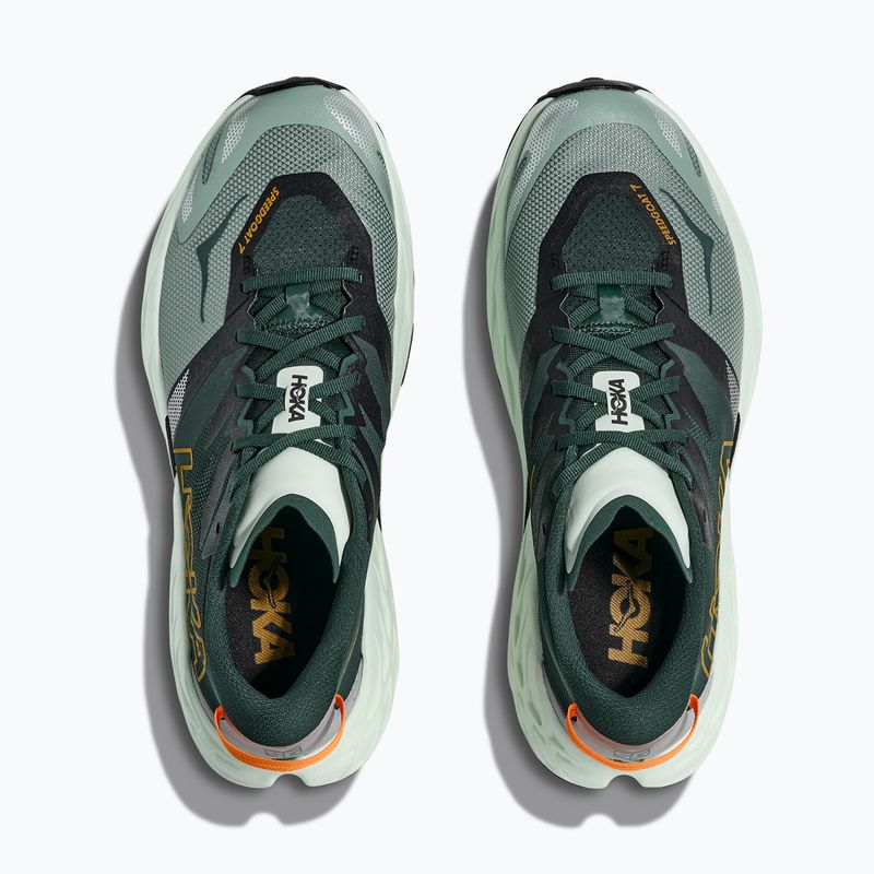 Herren-Laufschuhe HOKA Speedgoat 7 Wide bay leaf/sea glass 14