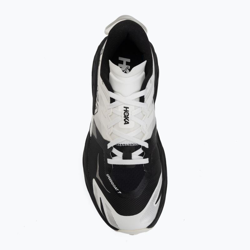 Herren-Laufschuhe HOKA Speedgoat 7 Wide black/white 5