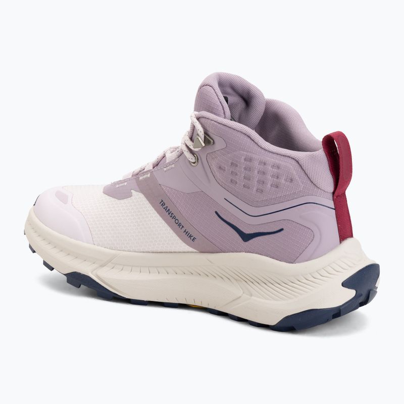 Damen-Trekkingschuhe HOKA Transport Hike GTX fragrant lilac/lilac cream 3