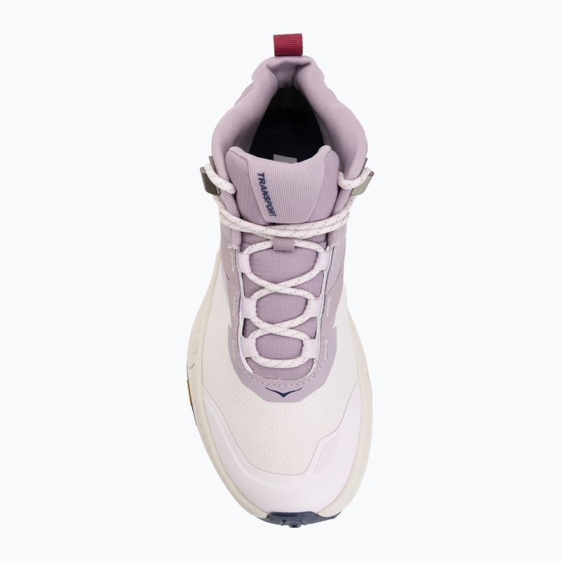 Damen-Trekkingschuhe HOKA Transport Hike GTX fragrant lilac/lilac cream 5