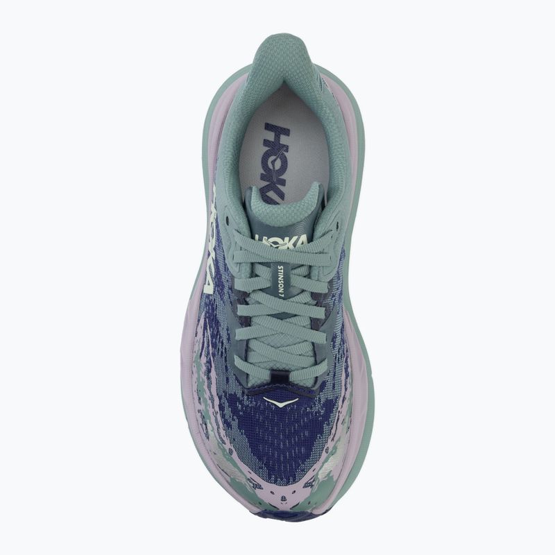 Damen-Laufschuhe HOKA Stinson 7 rosemary/fragrant lilac 5