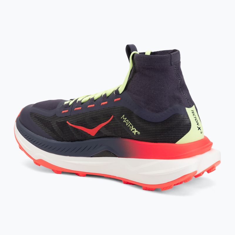 Herren-Laufschuhe HOKA Tecton X 3 squid ink/neon lame 3