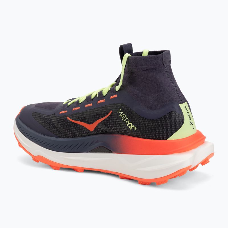 Damen-Laufschuhe HOKA Tecton X 3 squid ink/neon lame 3
