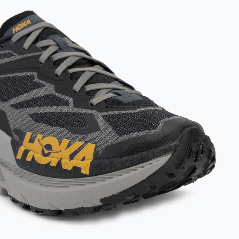 Herren Laufschuhe Hoka Mafate X black/cement 7