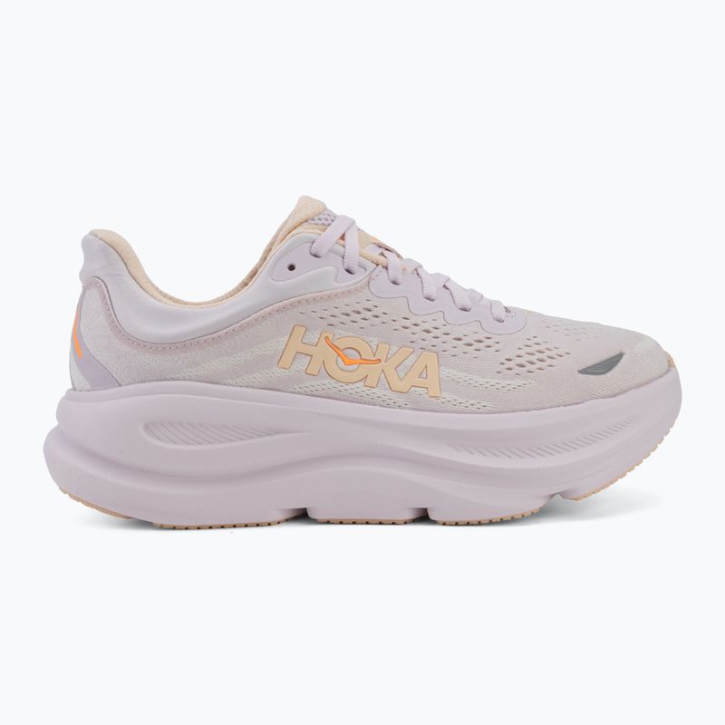 Schuhe zum Laufen Damen HOKA Bondi 9 lilac cream/tangerine glow 2