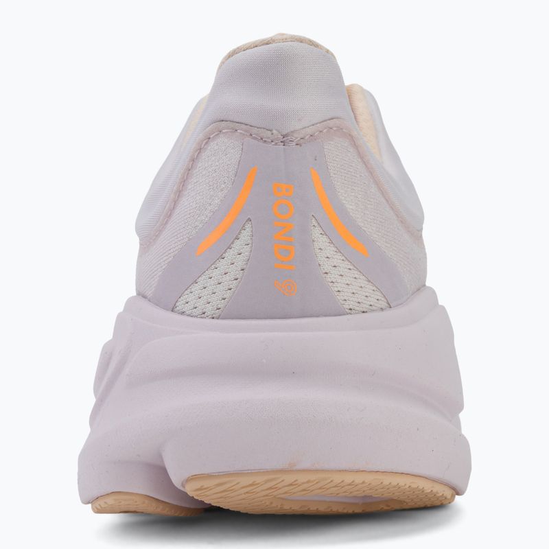 Schuhe zum Laufen Damen HOKA Bondi 9 lilac cream/tangerine glow 6