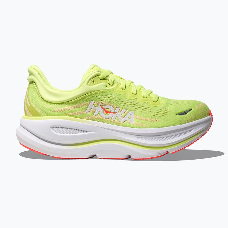 Damen Laufschuhe HOKA Bondi 9 neon yuzu/sunlight 3