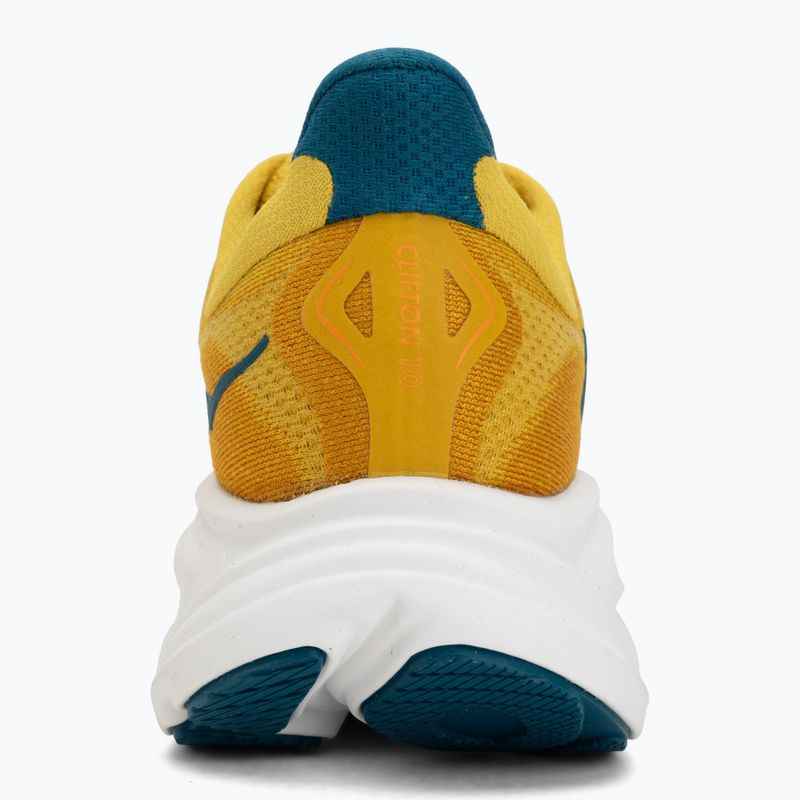 Herren-Laufschuhe HOKA Clifton 10 yellow gold/tidal wave 6
