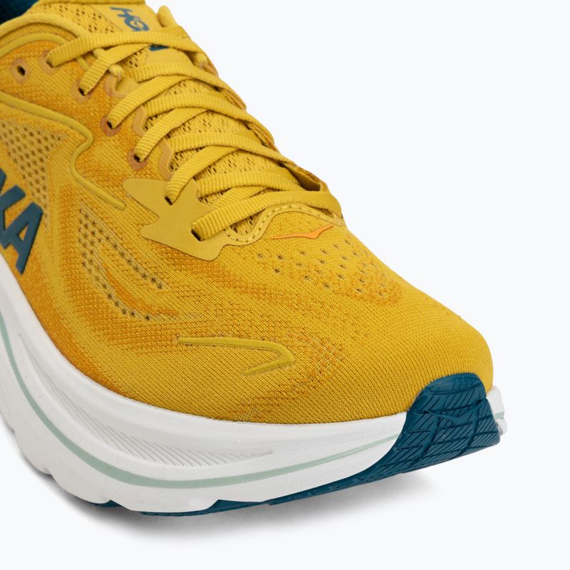 Herren-Laufschuhe HOKA Clifton 10 yellow gold/tidal wave 7