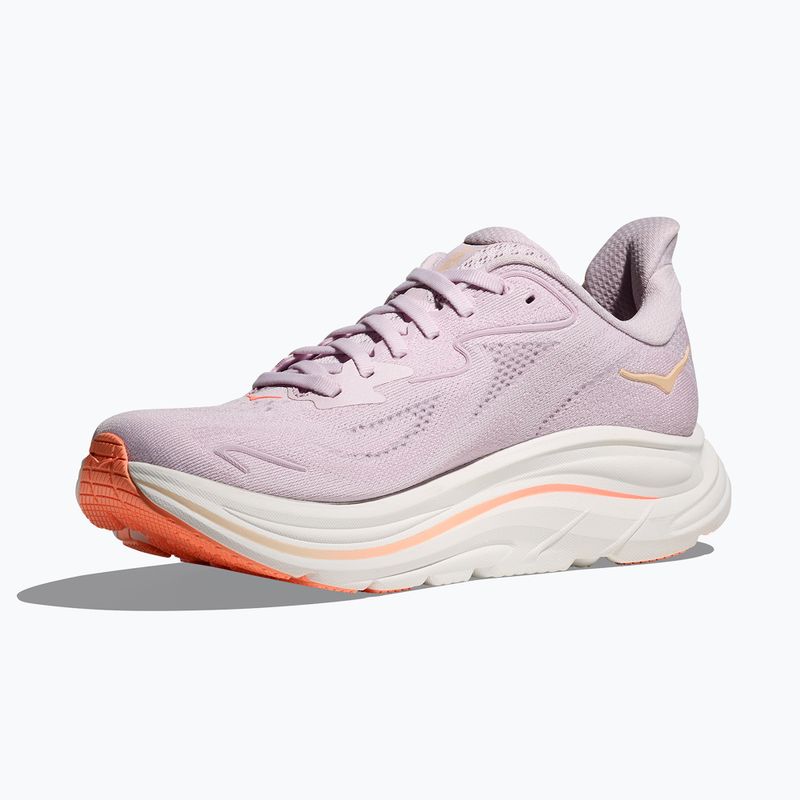 Damen-Laufschuhe HOKA Clifton 10 lilac cream/tangerine glow 2